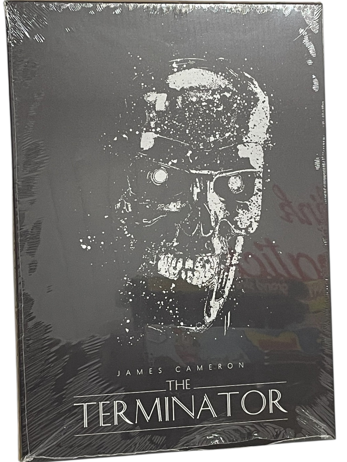 Vintage Displate The Terminator Exo Skeleton Head Metal Poster With Ma ...