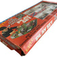 Vintage ERTLs 1981 The Dukes Of Hazzard Play Set - With 5 x 1/64 Scale Die-Cast Model Vehicles, Buildings, Trees And Play Surface - Fantastic Condition Ultra Rare Item - In The Original Box