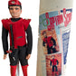 Gerry Andersons English Classic Porcelains Captain Scarlet 24 Inch Porcelain Doll Collection Officially Authorized By Sylvia Anderson Limited Edition 1996 Release - Fantastic Condition In The Original Tube