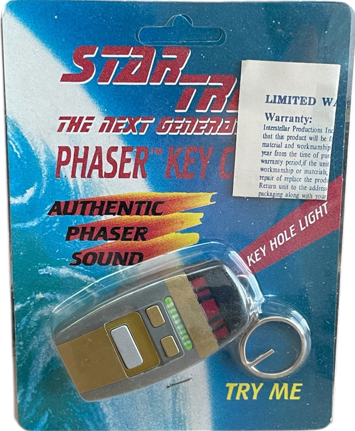 Vintage IPI 1994 Star Trek The Next Generation Electronic Type 1 Phase ...