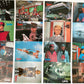 Vintage Engale 1986 Gerry Andersons Thunderbirds - Captain Scarlet - Joe 90 - UFO Set Of 16 Postcards Uncut Sheet - Ultra Rare - Unsold Shop Stock