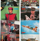 Vintage Engale 1986 Gerry Andersons Thunderbirds - Captain Scarlet - Joe 90 - UFO Set Of 16 Postcards Uncut Sheet - Ultra Rare - Unsold Shop Stock