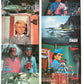 Vintage Engale 1986 Gerry Andersons Thunderbirds - Captain Scarlet - Joe 90 - UFO Set Of 16 Postcards Uncut Sheet - Ultra Rare - Unsold Shop Stock
