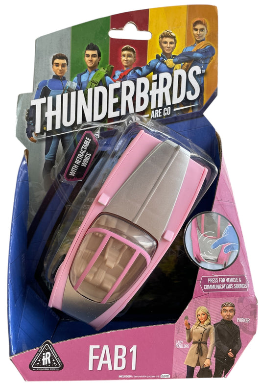 Vivid 2015 Gerry Andersons - Thunderbirds Are Go - Lady Penelope's FAB 1 Electronic Model Vehicle - Factory Sealed Shop Stock Room Find