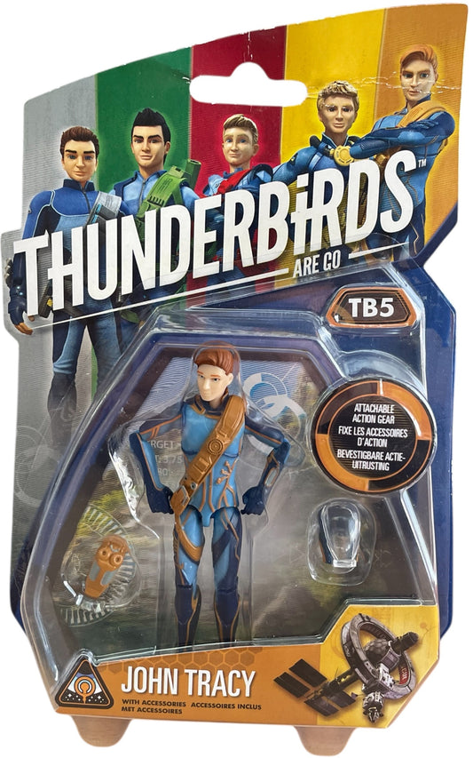 Vivid 2016 Gerry Andersons - Thunderbirds Are Go - John Tracy Action Figure With Attachable Action Gear - Factory Sealed Shop Stock Room Find.