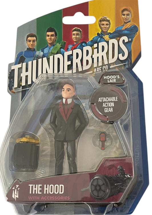 Vivid 2015 Gerry Andersons - Thunderbirds Are Go - The Hood Action Figure With Attachable Action Gear - Factory Sealed Shop Stock Room Find