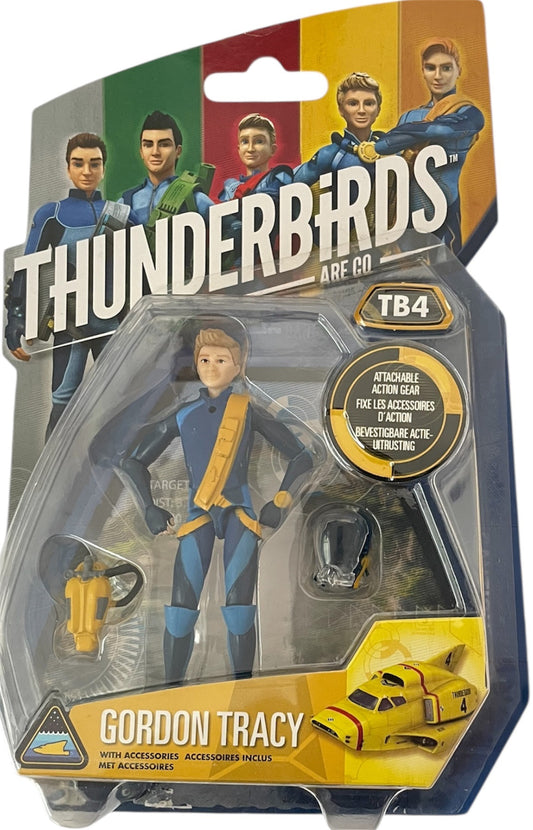 Vivid 2015 Gerry Andersons - Thunderbirds Are Go - Gordon Tracy Action Figure With Attachable Action Gear - Factory Sealed Shop Stock Room Find