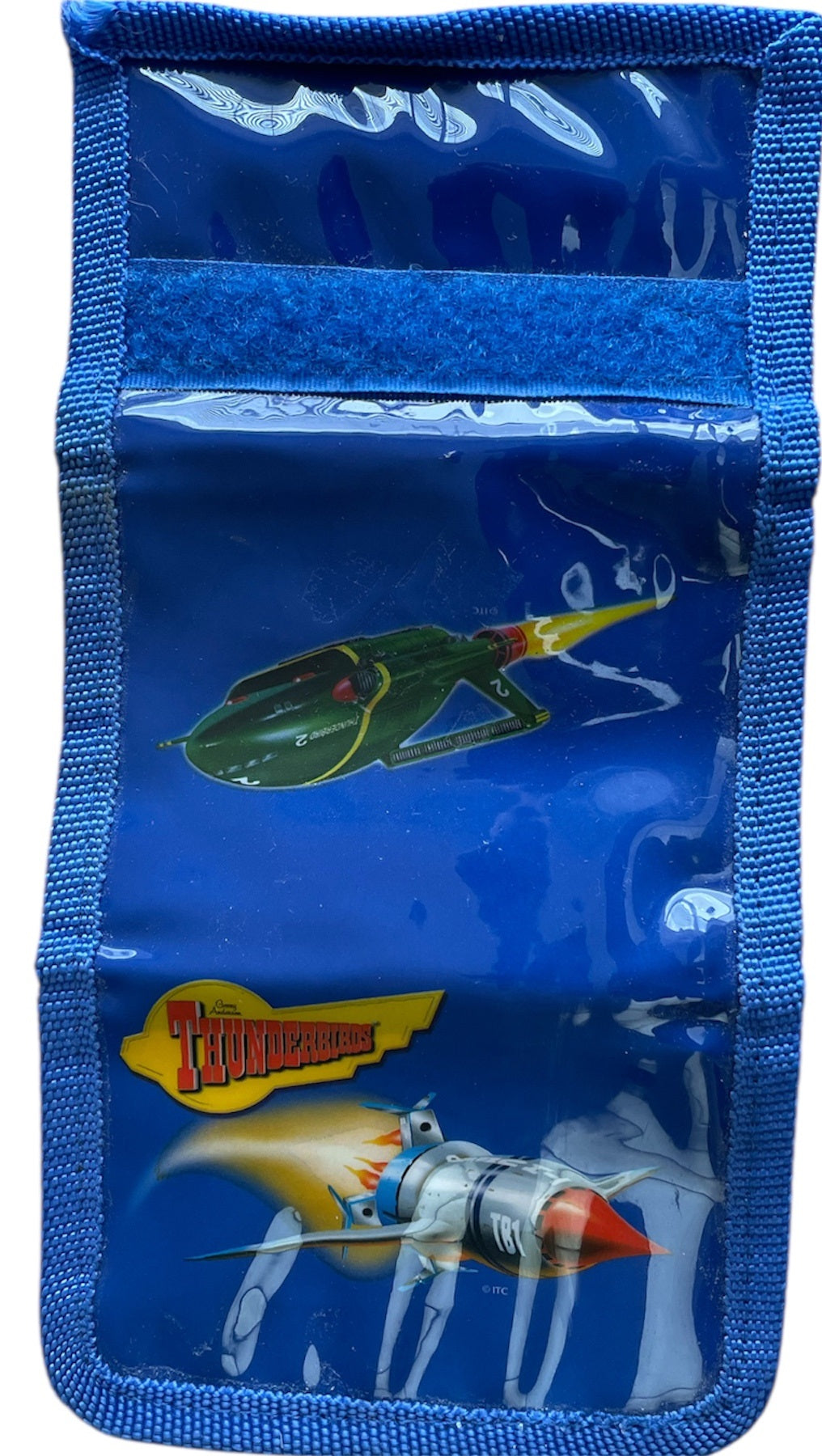 Vintage 1992 Gerry Andersons Thunderbirds Tri Fold Wallet - Former Shop Counter Display Item
