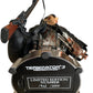 Vintage Gentle Giant 2003 Ultra Rare Limited Edition Terminator 3 - Rise Of The Machines T-850 Battle Damaged Chrome Plated Mini Bust Statue Figurine Light-Up Version - Former Shop Stock