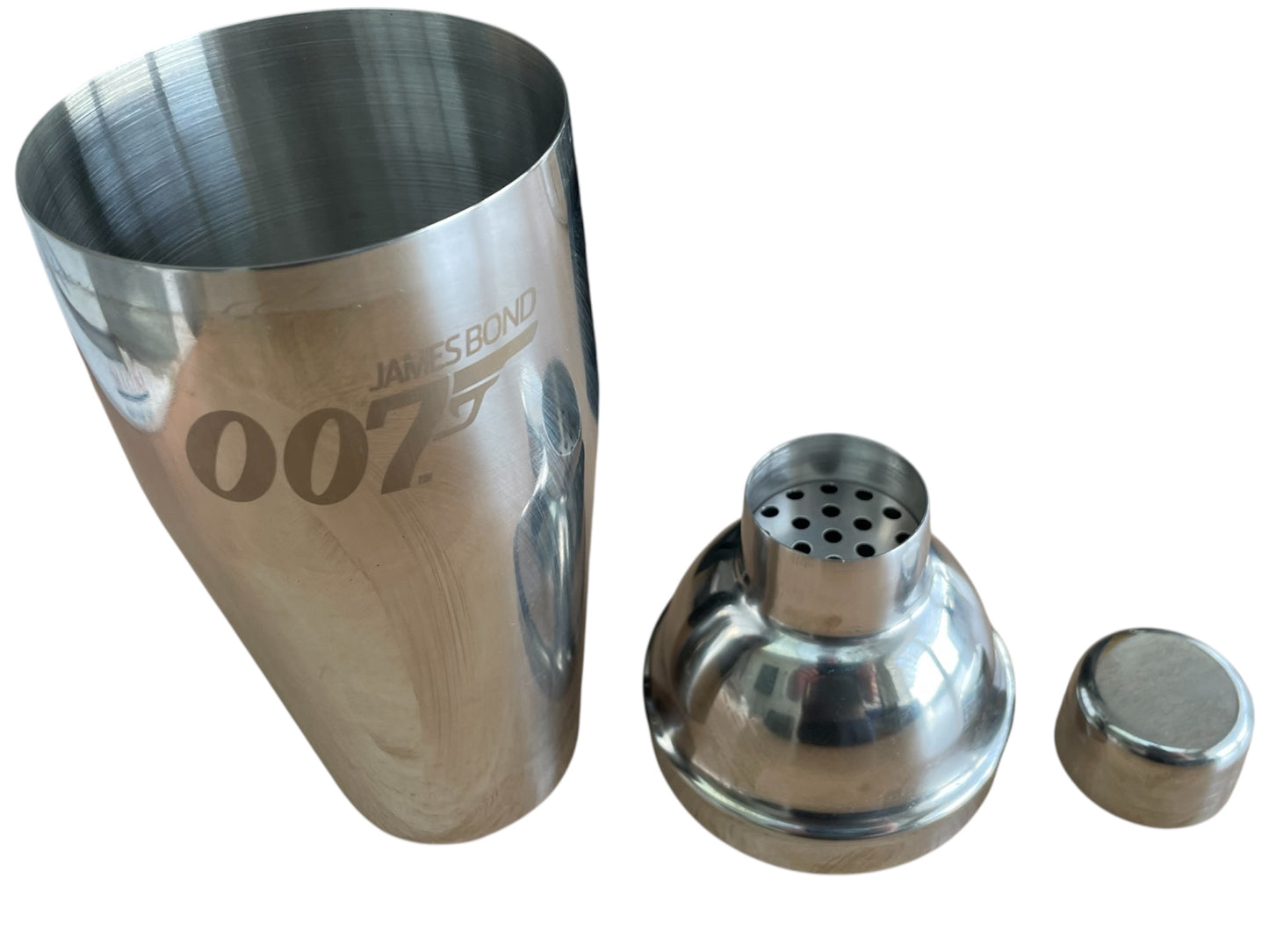 Vintage 2006 James Bond 007 The Vesper Martini Cocktail Shaker - Casino Royale - Unsold Ex Shop Stock