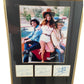 Vintage The Dukes Of Hazzard Framed Photograph With Autographs Of Bo, Luke And Daisy Duke - Autographed By Tom Wopat, John Schneider & Catherine Bach - Ultra Rare