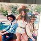 Vintage The Dukes Of Hazzard Framed Photograph With Autographs Of Bo, Luke And Daisy Duke - Autographed By Tom Wopat, John Schneider & Catherine Bach - Ultra Rare
