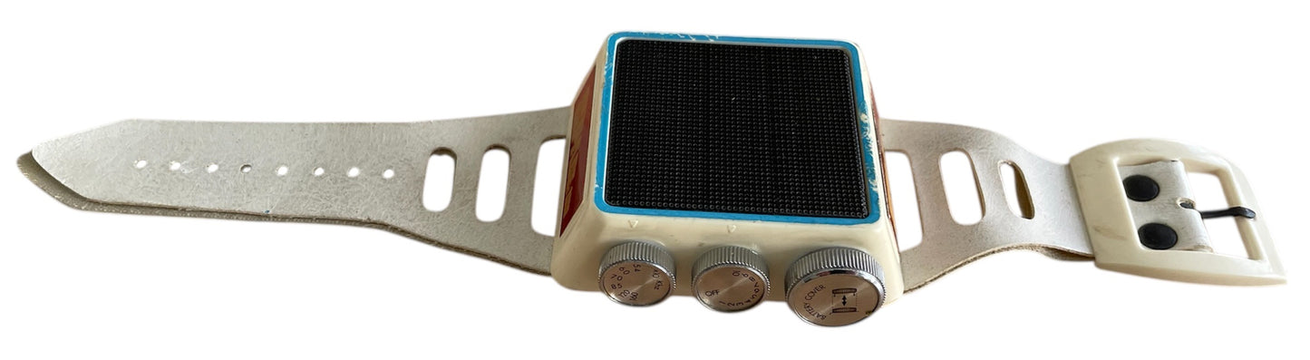 Vintage Vanity Fairs 1976 Gerry Andersons Space 1999 Life Size Battery Powered Wrist Radio - Fantastic Working Condition Ultra Rare Items