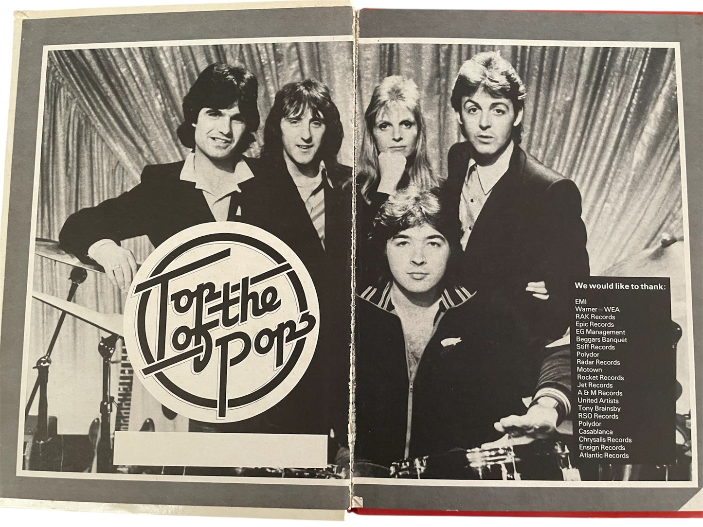 Vintage Top Of The Pops Annual 1981 - Debbie Harry Blondie Cover - Fantastic Condition.
