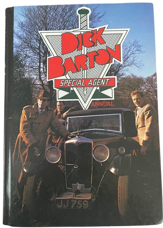 Vintage Dick Barton Special Agent Annual 1979 - Based On The 1979 TV Series - Former Shop Stock.