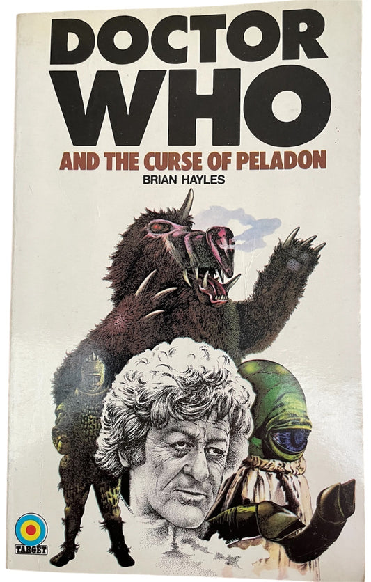 Vintage Target Books 1974 Dr Doctor Who And The Curse Of Peladon Paperback Novel First Edition 1974 By Brian Hayles - Fantastic Condition.