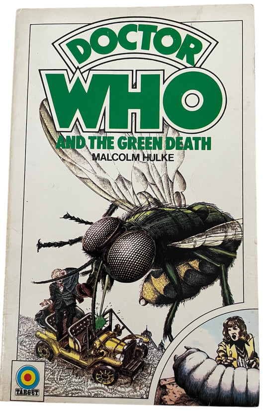 Vintage Target Books 1975 Dr Doctor Who And The Green Death Paperback Novelization by Malcolm Hulke First Edition - Fantastic Condition