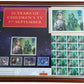 Vintage 1996 Big Stars From The Small Screen- Gerry Andersons Stingray Limited Edition Post Card, 25 x Stamps And Royal Mail Flyer - Unique Mint In Frame