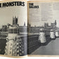Vintage Target Books 1975 Doctor Dr Who Monster Book Paperback With Pull Out Poster