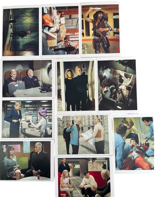 Vintage Fanderson 1998 - Gerry Andersons UFO Collector Cards Set Of 11 Cards - Mint Condition - Ex Shop Stock