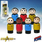 Star Trek: The Original Series Captain James T Kirk Pin Mate by Bif Bang Pow!