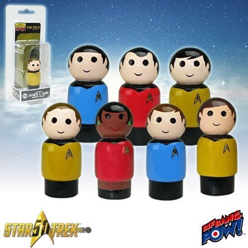 Star Trek: The Original Series Captain James T Kirk Pin Mate by Bif Bang Pow!