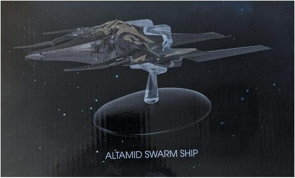 2017 Star Trek The Offical Star Ship Collection The Altamid Swarm Ship XL Version - By Eaglemoss Brand New Shop Sock Room Find