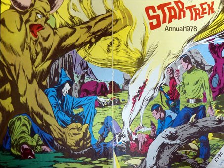 Vintage World Distributors 1977 The Star Trek Annual 1978 - Fantastic Condition