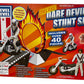 Vintage Slinky 2005 Evel Knievel Deluxe Dare Devil Stunt Set With Stunt Cycle By Ideal Complete In The Original Box - Former Shop Counter Display Set
