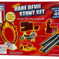 Vintage Slinky 2005 Evel Knievel Deluxe Dare Devil Stunt Set With Stunt Cycle By Ideal Complete In The Original Box - Former Shop Counter Display Set