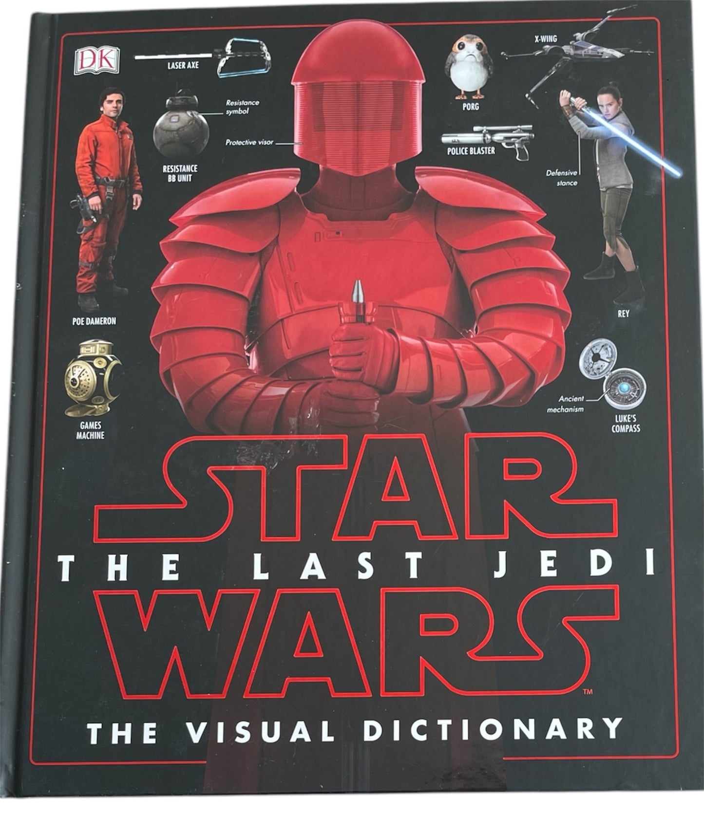 2017 DK Star Wars The Last Jedi The Visual Dictionary Large Hardback Book - Brand New Ex Shop Stock