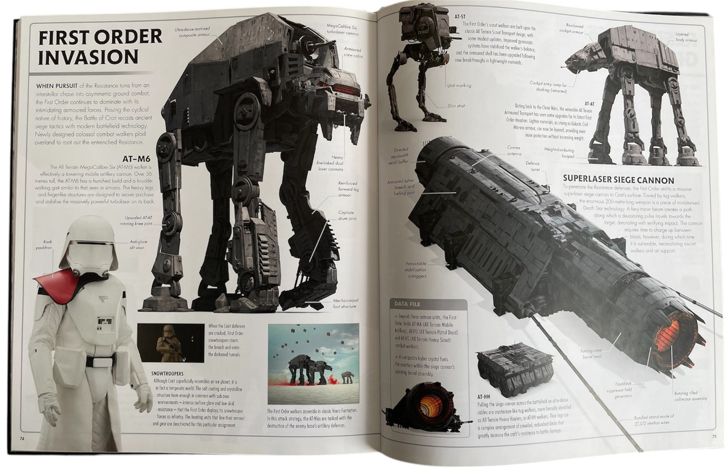 2017 DK Star Wars The Last Jedi The Visual Dictionary Large Hardback Book - Brand New Ex Shop Stock