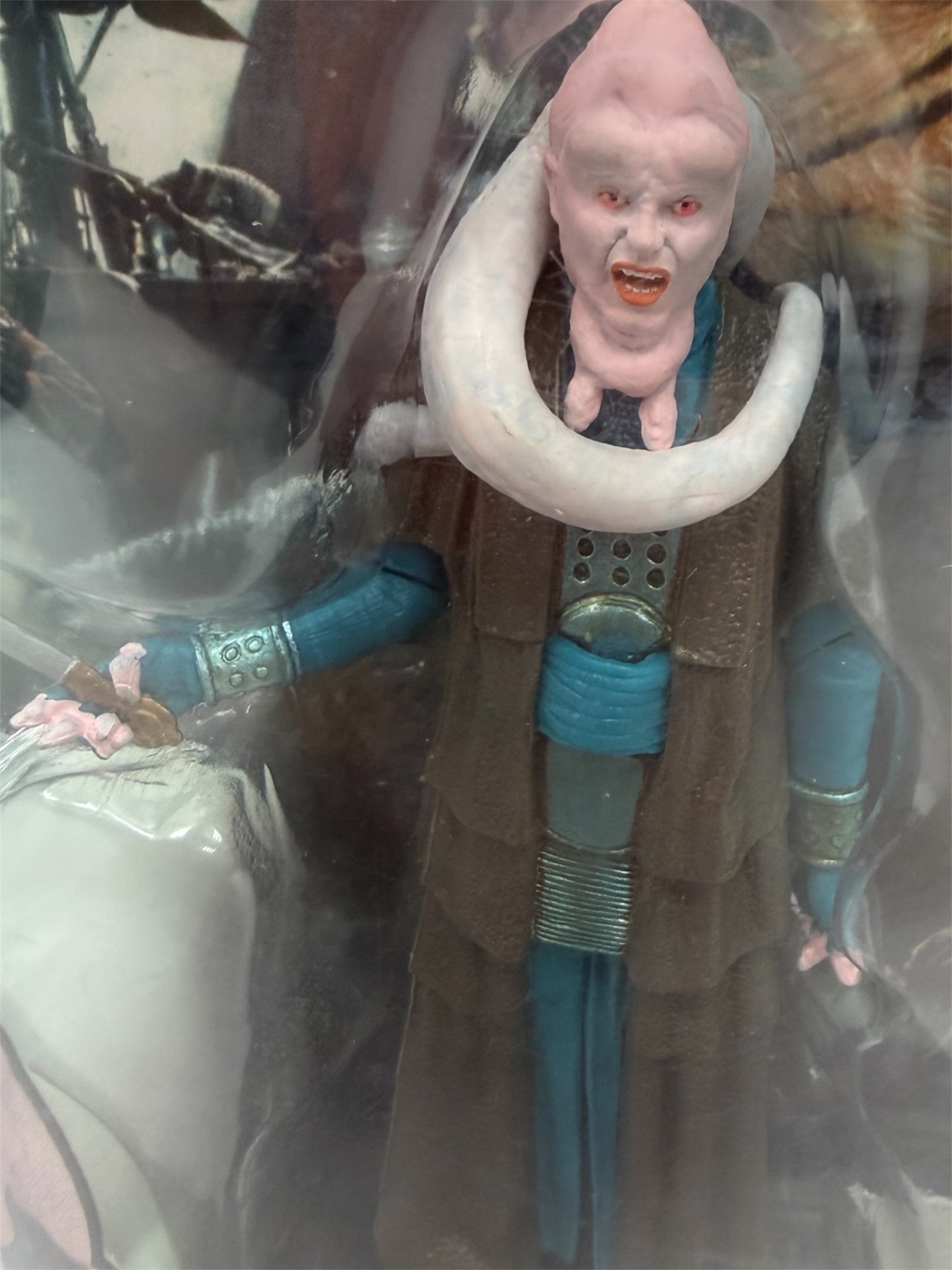 Vintage 2006 Star Wars The Saga Collection Bib Fortuna Action Figure.- Brand New Factory Sealed Shop Stock Room Find