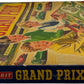 Vintage 1953 Merit Grand Prix Racing Game - Complete &amp; Working - In The Original Box