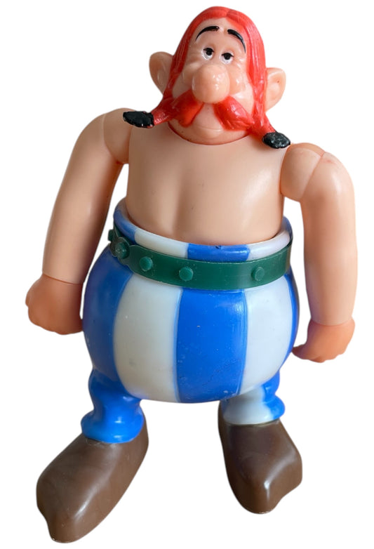 Vintage 1980 Fabrique A Macao Asterix - Albert Rene 5 Inch Action Figure - Very Good Condition