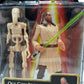 Vintage 1999 Star Wars Episode 1 Qui-Gon Jinn With Bonus Battle Droid Action Figure Set - Brand New Factory Sealed Shop Stock Room Find