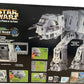 Vintage Kenner 1997 Star Wars The Power Of The Force Electronic AT-AT Imperial All Terrain Armoured Transport Walker Vehicle With 2 Exclusive Action Figures - Former Shop Counter Display Set