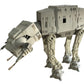 Vintage Kenner 1997 Star Wars The Power Of The Force Electronic AT-AT Imperial All Terrain Armoured Transport Walker Vehicle With 2 Exclusive Action Figures - Former Shop Counter Display Set