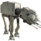 Vintage Kenner 1997 Star Wars The Power Of The Force Electronic AT-AT Imperial All Terrain Armoured Transport Walker Vehicle With 2 Exclusive Action Figures - Former Shop Counter Display Set