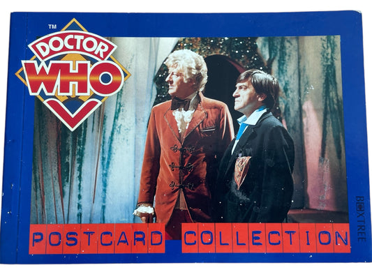 Vintage 1995 The Doctor Dr Who Postcard Collection Book - Shop Stock Room Find