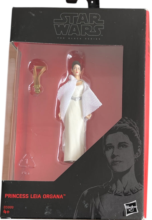 Star Wars 2015 The Black Series Princess Leia Organa 10cms Action Figure B5999 - Brand New Factory Sealed Former Shop Stock