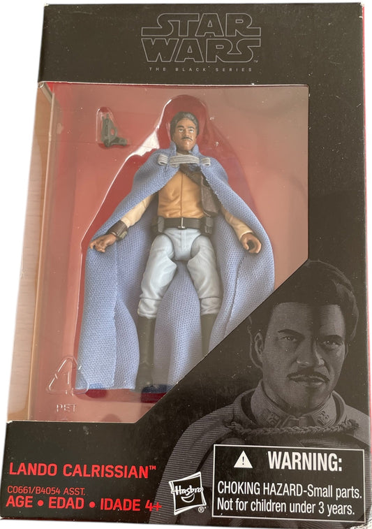 Star Wars 2016 The Black Series Lando Calrissian 10cms Action Figure CO661 - Brand New Factory Sealed Former Shop Stock