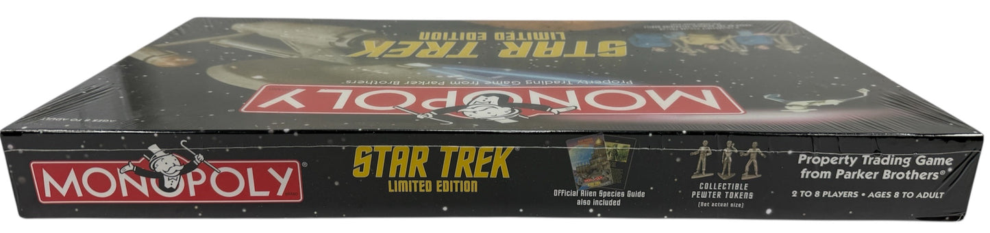 Vintage Star Trek 2000 Monopoly Limited Edition Property Trading Board Game - Brand New Factory Sealed Shop Stock Room Find