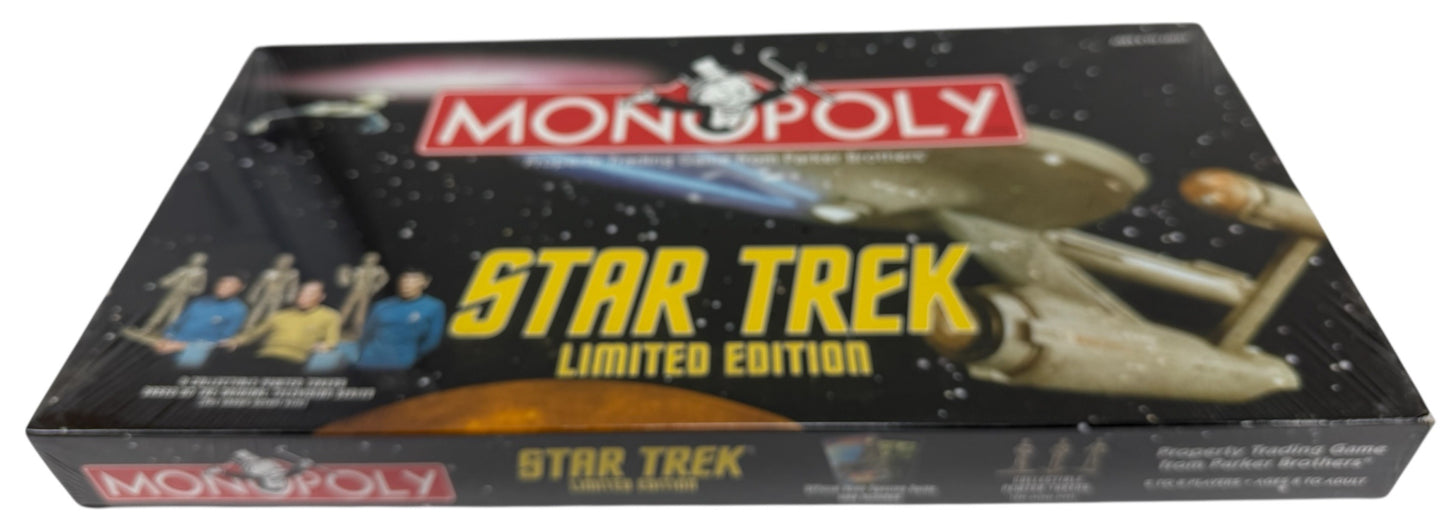 Vintage Star Trek 2000 Monopoly Limited Edition Property Trading Board Game - Brand New Factory Sealed Shop Stock Room Find