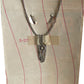 Vintage Good Time Jewelry 1976 Star Trek The Original Series Space Jewelry - USS Enterprise Necklace On Chain Plus Authentic Mini Poster With Peel Of Backing - Very Rare Former Shop Stock