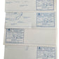 Vintage 1980 Star Trek The Motion Picture 14 Official Blueprints - The Complete Set Of 14 Authentic Blueprints - Former Shop Counter Display Set