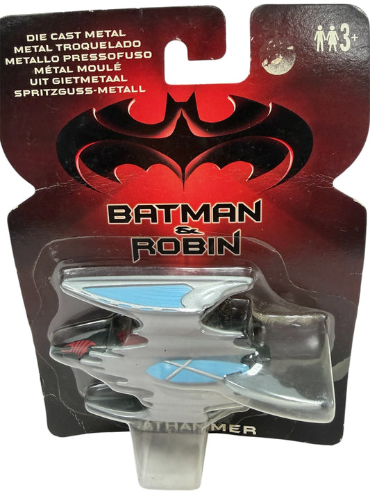 Vintage Kenner 1997 DC Comics Batman & Robin - The Bathammer Die-cast Model Vehicle - Factory Sealed Shop Stock Room Find