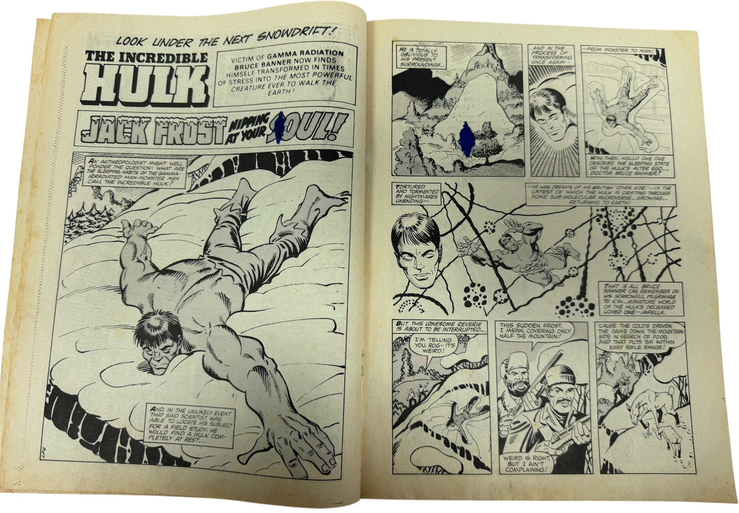Vintage 1980 Marvel Comics Spider-Man And Hulk Weekly Comic Issue Number No.384 17th July 1980 Guest Starring Spider-Women &amp; She-Hulk - Ex Shop Stock (2.5 Grade)
