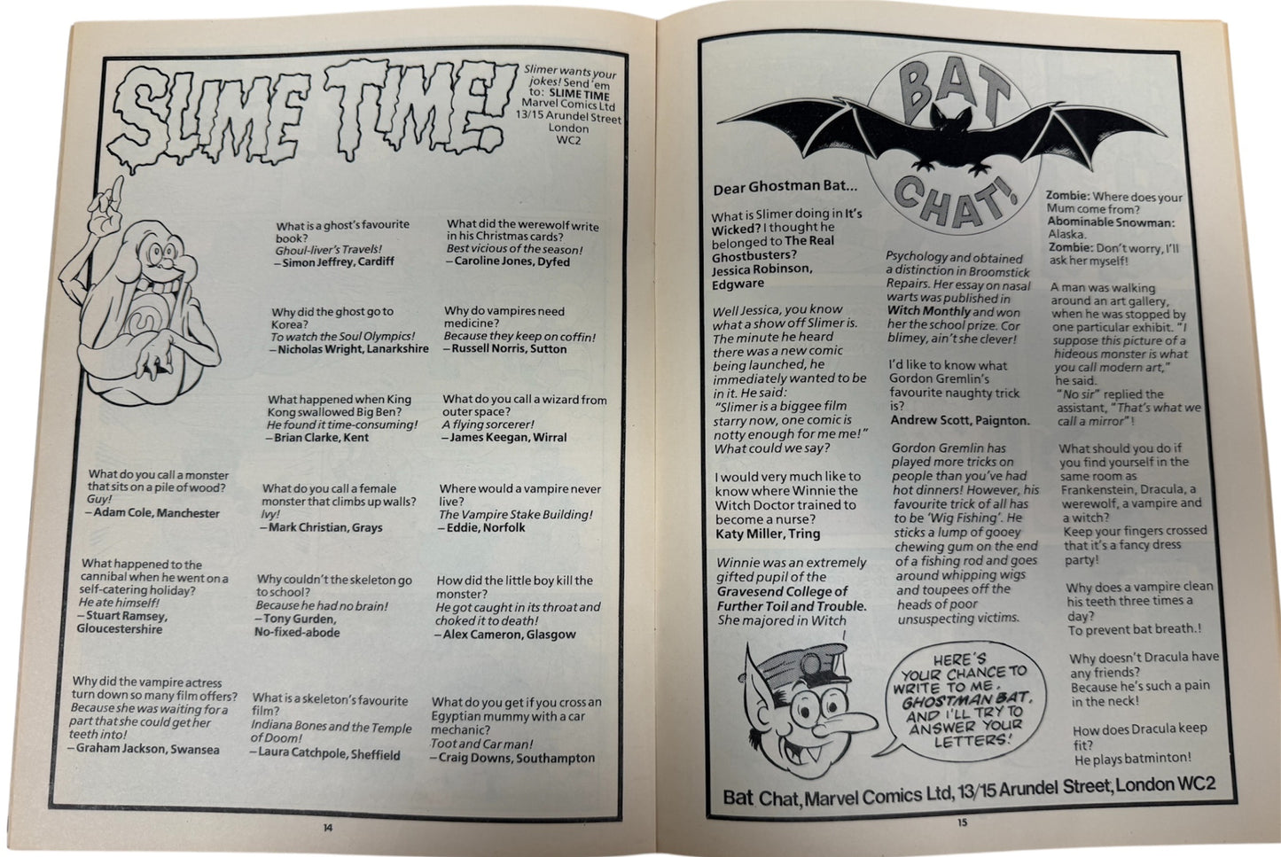Vintage Marvel Comics 1989 Its Wicked! Weekly Comic Issue No. 2 May 27th 1989 With Free Tattoos - Ex Shop Stock (7.0 Grade)