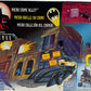 Vintage Kenner 1997 DC Comics Microverse - Batman Gotham Bank Crime Alley Micro Playset With Figures - Ex Shop Stock